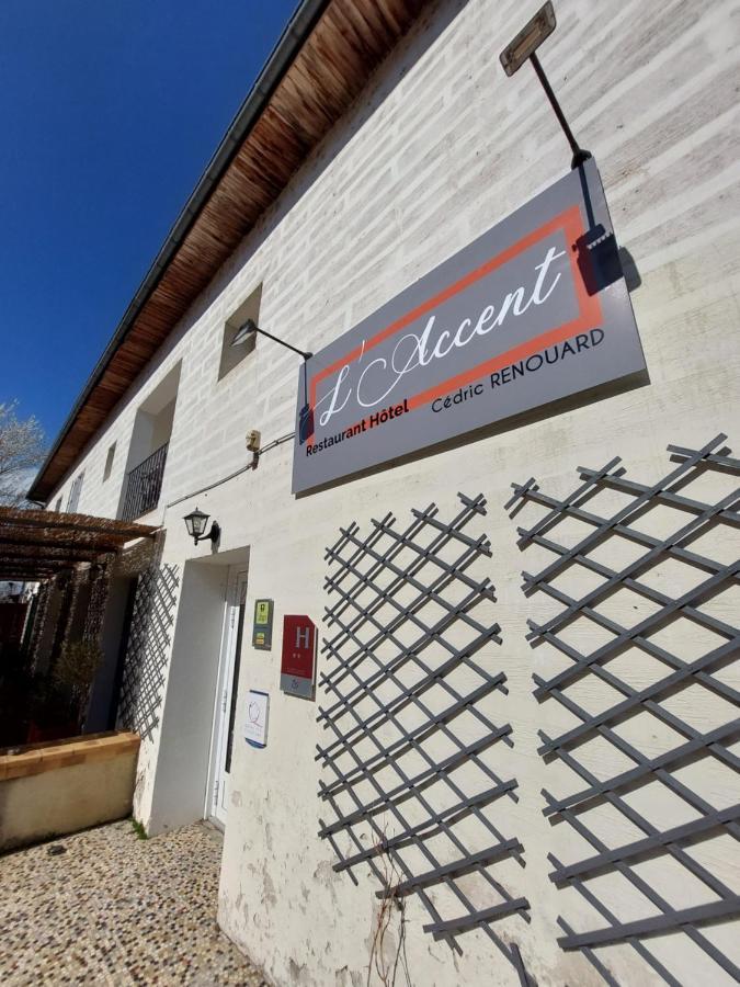 L'Accent - Hotel 2 Etoiles Et Restaurant - Logis Hotels Astaffort المظهر الخارجي الصورة
